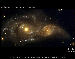 Galaxies NGC 2207, IC 2163