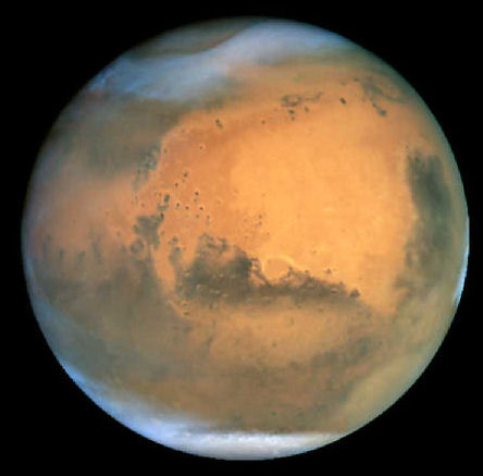 Mars at Opposition, 2001